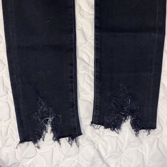 Agolde washed black skinny jeans - Picture 4 of 8